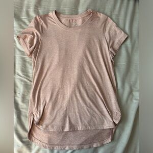 Athleta heather pink tshirt